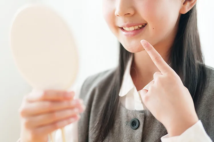Ⅱ期治療（永久歯列期：中学生頃以降）